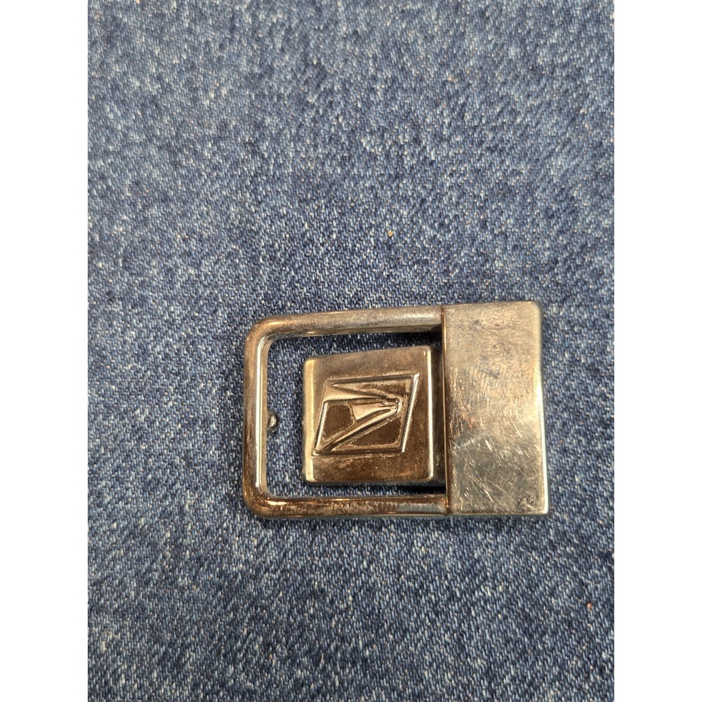 US Postal Service Official Silver Belt Buckle - Vintage USA